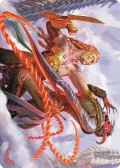 Tyvars Stand Art Card Art Series: Phyrexia: All Will Be One Magic card