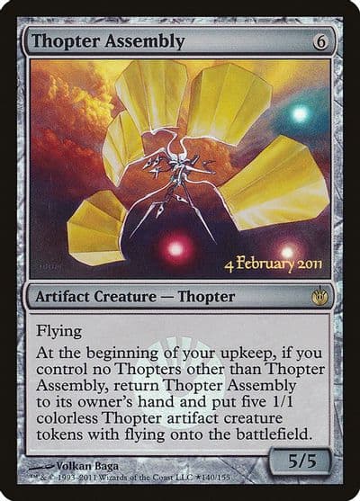 Thopter Assembly Launch Party & Release Event Promos Magic card