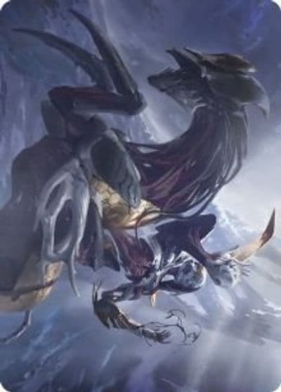 Ria Ivor Bane of Bladehold Art Card Art Series: Phyrexia: All Will Be One Magic card