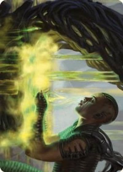 Necrogen Communion Art Card Art Series: Phyrexia: All Will Be One Magic card