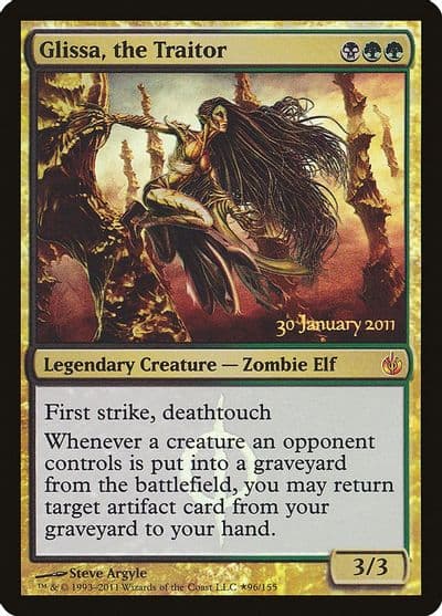 Glissa the Traitor Prerelease Cards Magic card