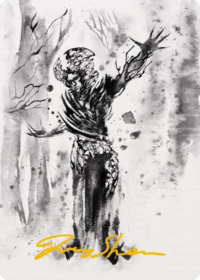 Rustvine Cultivator Art Card Gold Stamped Signature Art Series: Phyrexia: All Will Be One Magic card
