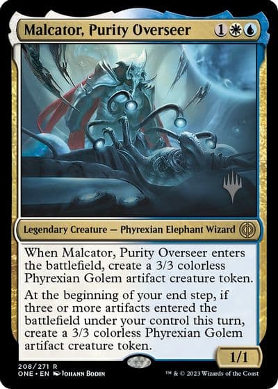 Malcator Purity Overseer Promo Pack: Phyrexia: All Will Be One Magic card