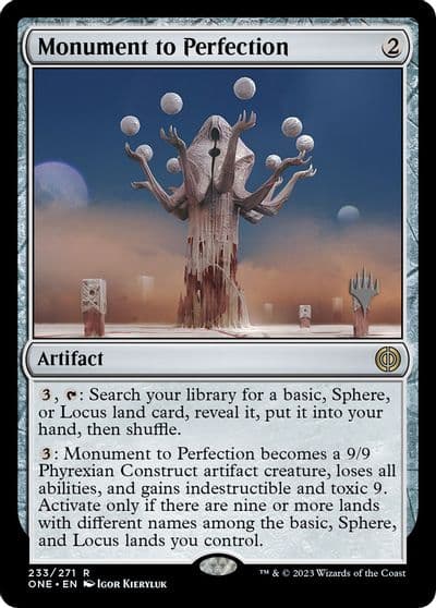 Monument to Perfection Promo Pack: Phyrexia: All Will Be One Magic card