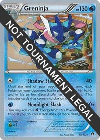 Greninja (40) - 2016 (Cody Walinski) World Championship Decks Pokemon card