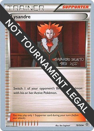 Lysandre - 2016 (Shunto Sadahiro) World Championship Decks Pokemon card