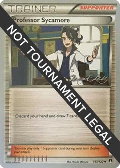 Professor Sycamore - 2016 (Jesper Eriksen) World Championship Decks Pokemon card