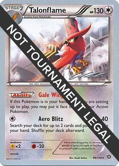 Talonflame - 2016 (Cody Walinski) World Championship Decks Pokemon card