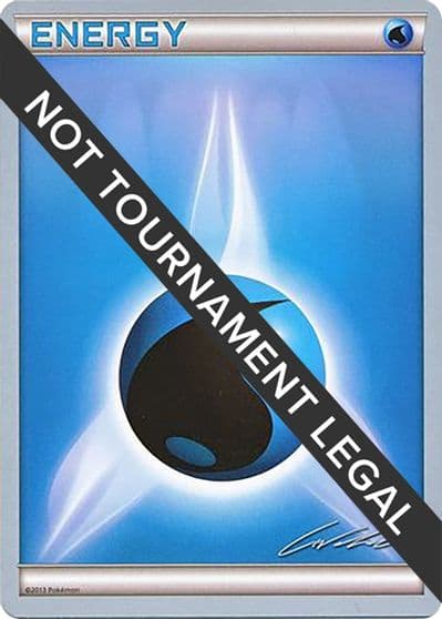 Water Energy - 2016 (Cody Walinski) World Championship Decks Pokemon card