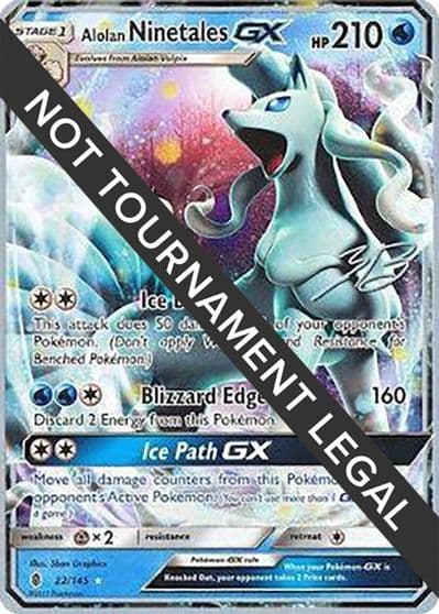 Alolan Ninetales GX - 2017 (Zachary Bokhari) World Championship Decks Pokemon card