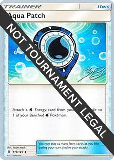 Aqua Patch - 2017 (Zachary Bokhari) World Championship Decks Pokemon card