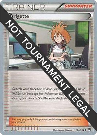 Brigette - 2017 (Naoto Suzuki) World Championship Decks Pokemon card