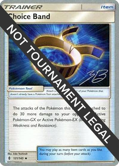 Choice Band - 2017 (Zachary Bokhari) World Championship Decks Pokemon card