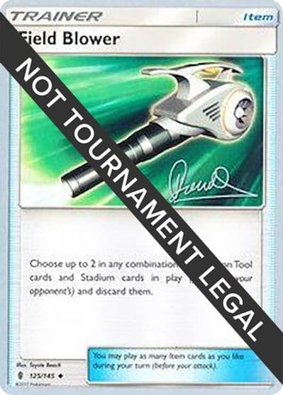 Field Blower - 2017 (Diego Cassiraga) World Championship Decks Pokemon card