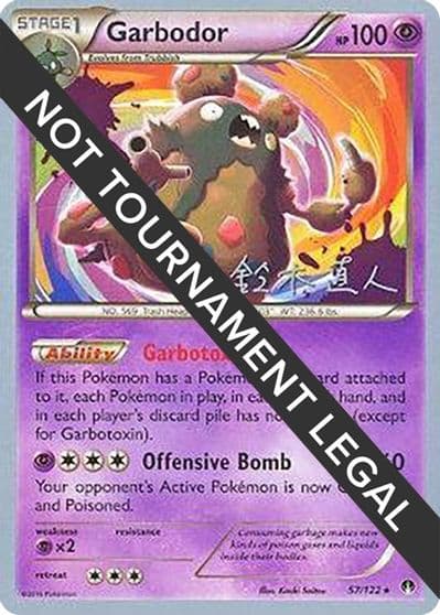 Garbodor (57) - 2017 (Naoto Suzuki) World Championship Decks Pokemon card