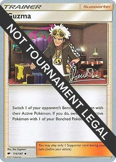 Guzma - 2017 (Diego Cassiraga) World Championship Decks Pokemon card