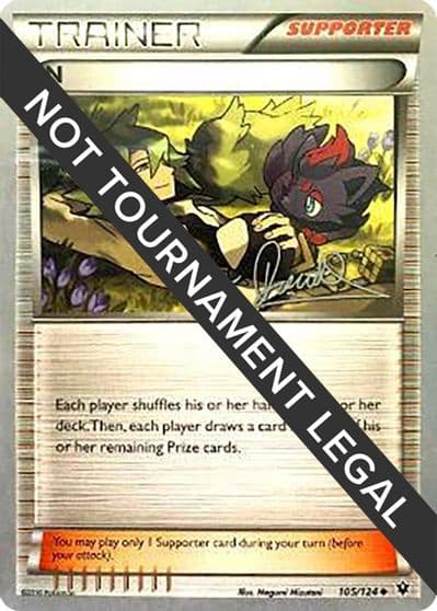 N - 2017 (Diego Cassiraga) World Championship Decks Pokemon card