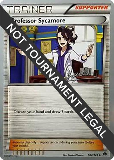 Professor Sycamore - 2017 (Diego Cassiraga) World Championship Decks Pokemon card