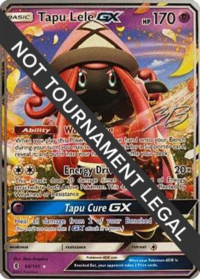 Tapu Lele GX - 2017 (Zachary Bokhari) World Championship Decks Pokemon card