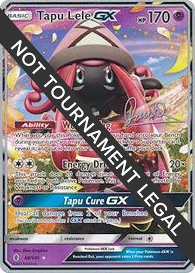 Tapu Lele GX - 2017 (Diego Cassiraga) World Championship Decks Pokemon card