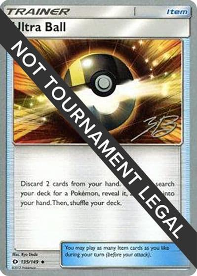 Ultra Ball - 2017 (Zachary Bokhari) World Championship Decks Pokemon card