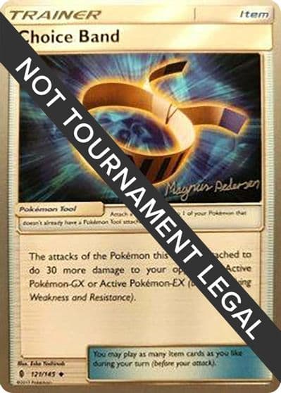 Choice Band - 2018 (Magnus Pedersen) World Championship Decks Pokemon card