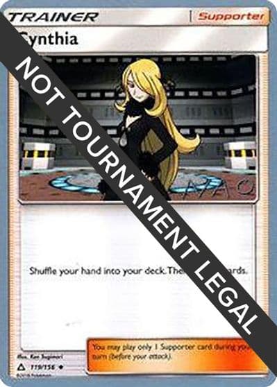 Cynthia - 2018 (Naohito Inoue) World Championship Decks Pokemon card