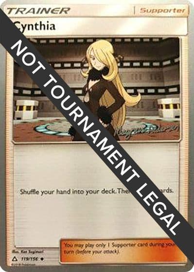 Cynthia - 2018 (Magnus Pedersen) World Championship Decks Pokemon card