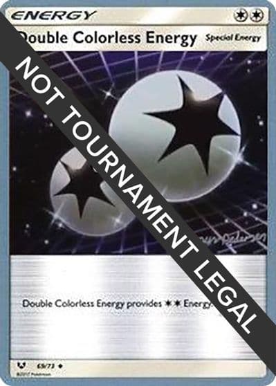 Double Colorless Energy - 2018 (Magnus Pedersen) World Championship Decks Pokemon card
