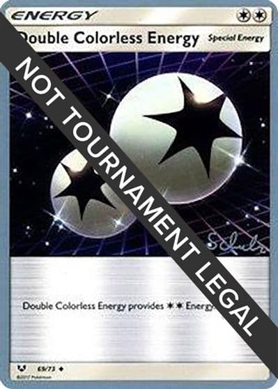 Double Colorless Energy - 2018 (Robin Schulz) World Championship Decks Pokemon card