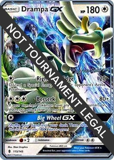 Drampa GX - 2018 (Magnus Pedersen) World Championship Decks Pokemon card