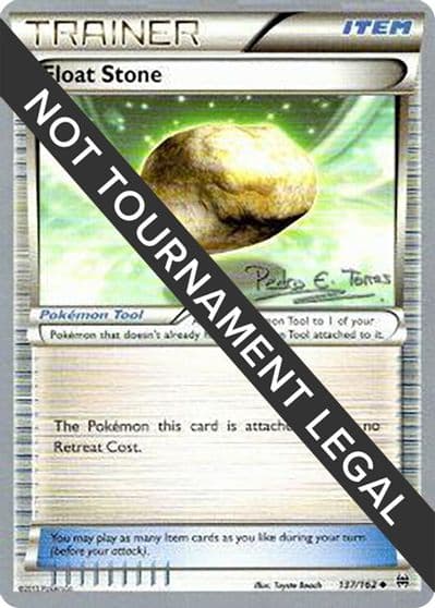Float Stone - 2018 (Pedro Eugenio Torres) World Championship Decks Pokemon card