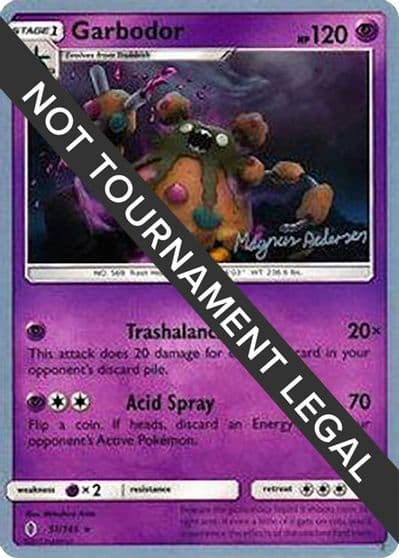 Garbodor (51) - 2018 (Magnus Pedersen) World Championship Decks Pokemon card