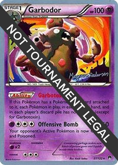 Garbodor (57) - 2018 (Magnus Pedersen) World Championship Decks Pokemon card