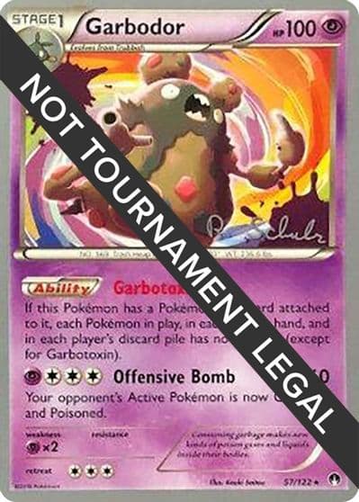 Garbodor (57) - 2018 (Robin Schulz) World Championship Decks Pokemon card