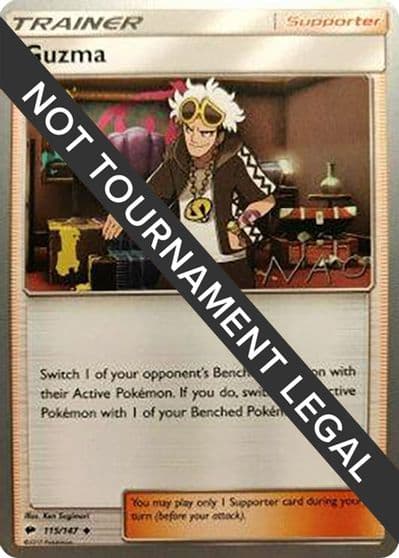 Guzma - 2018 (Naohito Inoue) World Championship Decks Pokemon card