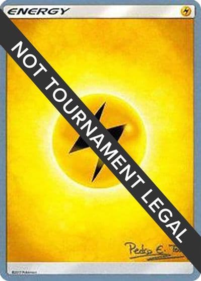 Lightning Energy - 2018 (Pedro Eugenio Torres) World Championship Decks Pokemon card