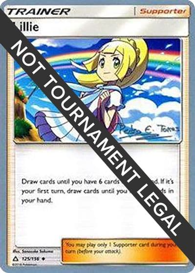 Lillie - 2018 (Pedro Eugenio Torres) World Championship Decks Pokemon card