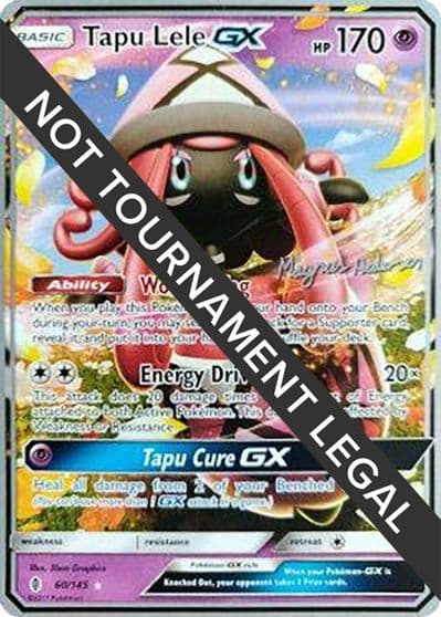 Tapu Lele GX - 2018 (Magnus Pedersen) World Championship Decks Pokemon card