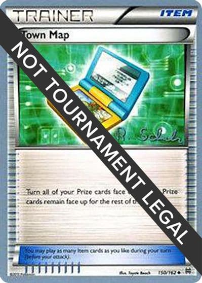 Town Map - 2018 (Robin Schulz) World Championship Decks Pokemon card