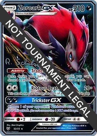 Zoroark GX - 2018 (Robin Schulz) World Championship Decks Pokemon card