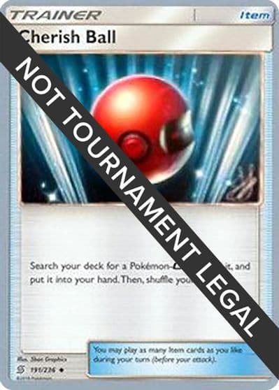 Cherish Ball - 2019 (Henry Brand) World Championship Decks Pokemon card