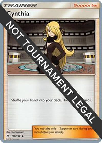 Cynthia - 2019 (Shintaro Ito) World Championship Decks Pokemon card