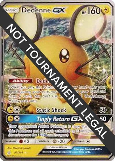 Dedenne GX - 2019 (Henry Brand) World Championship Decks Pokemon card