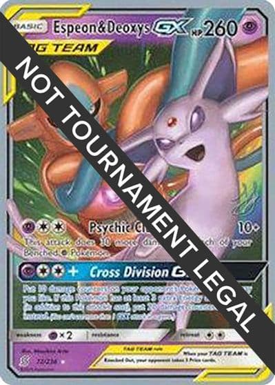 Espeon & Deoxys GX - 2019 (Henry Brand) World Championship Decks Pokemon card