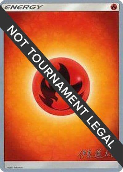 Fire Energy - 2019 (Shintaro Ito) World Championship Decks Pokemon card