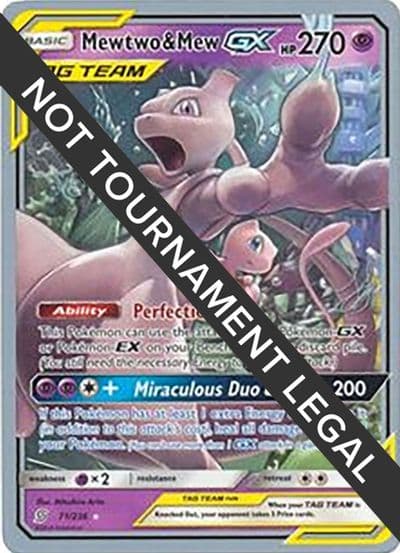 Mewtwo & Mew GX - 2019 (Henry Brand) World Championship Decks Pokemon card