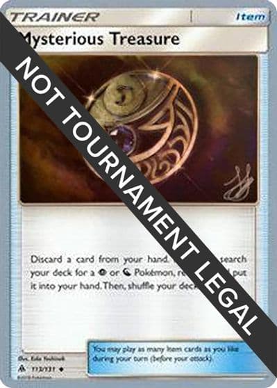 Mysterious Treasure - 2019 (Henry Brand) World Championship Decks Pokemon card