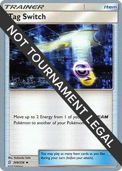 Tag Switch - 2019 (Haruki Miyamoto) World Championship Decks Pokemon card
