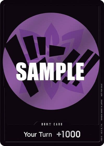 DON Card Purple One Piece Promotion Cards One Piece card